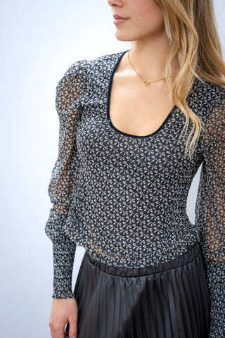 FREE PEOPLE Dottie Knit Top