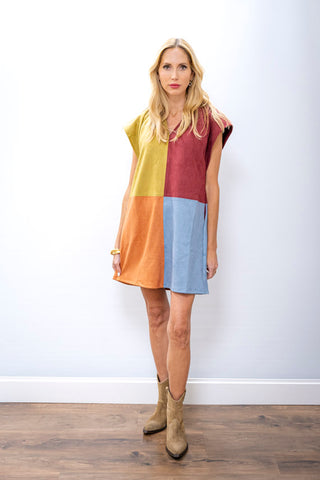 THML Patchwork Dress