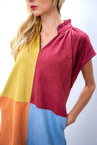 THML Patchwork Dress