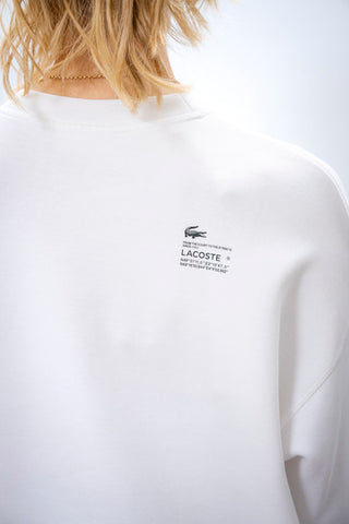 LACOSTE Cropped Sweatshirt
