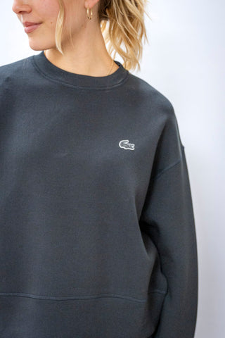 LACOSTE Cropped Sweatshirt