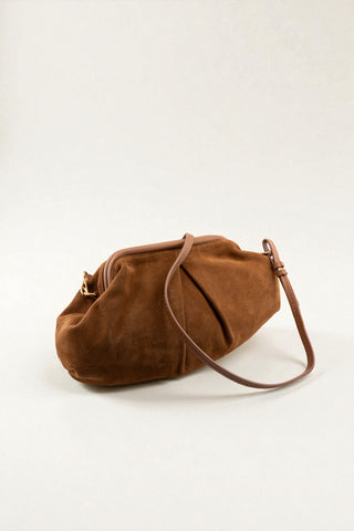 DOLCE VITA Sahara Suede Clutch Bag