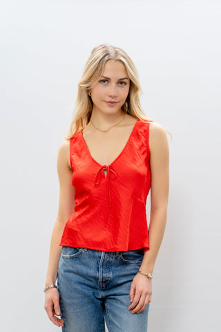 Z Supply Luna Tank in Kiss Me Red