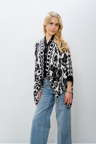Farm Rio Floral Arabesque Shirt