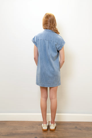 Z SUPPLY Naoa Denim Mini Dress