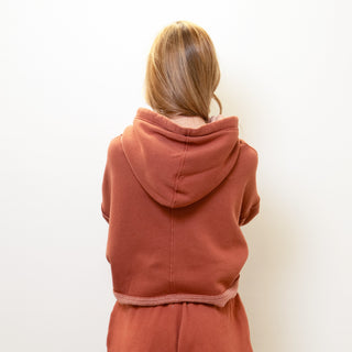 PEOPLE OF LEISURE Bonnie Cropped Hoodie