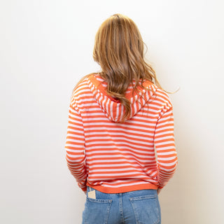 ZAKET & PLOVER Sunset Striped Hoodie
