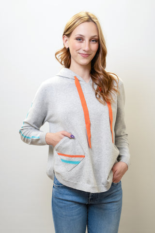 ZAKET & PLOVER Marl Grey Hoodie