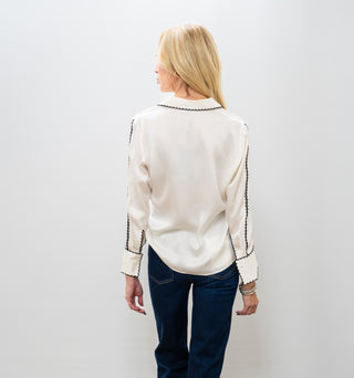 RAILS Aloise Ivory Blouse