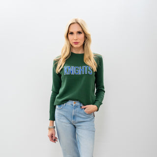 PINKPINEAPPLE Green Knights Sweater