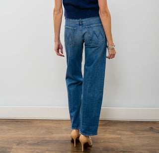 MOTHER Mid Rise Lasso Sneak TGS Jeans