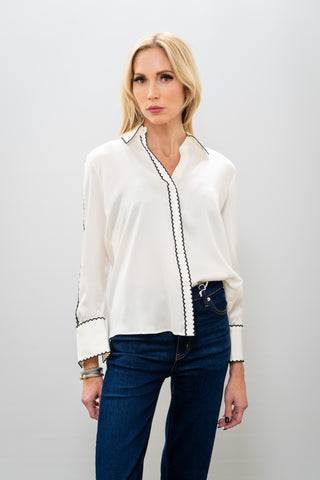 RAILS Aloise Ivory Blouse