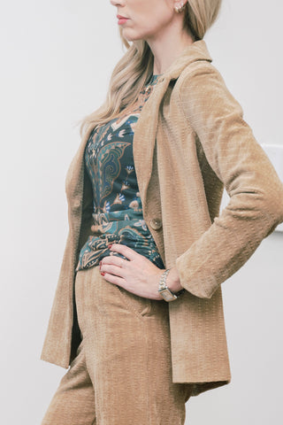 CURRENT AIR Corduroy Jacket w/ Pocket Detail