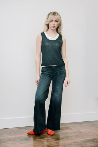 MOTHER Lil Hustler Roller Sneak Jeans