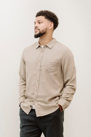 RAILS Wyatt Cedar Houndstooth Fleece Button Up
