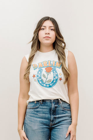 PEOPLE OF LEISURE Rose Darlin' Tank