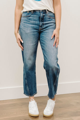 DAZE Westward Barrel Leg Jeans