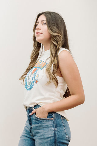 PEOPLE OF LEISURE Rose Darlin' Tank