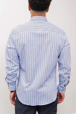 MIZUMI Button Up Blue