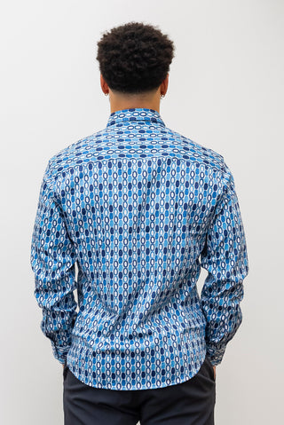 MIZUMI Blue Button Up