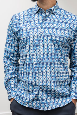 MIZUMI Blue Button Up