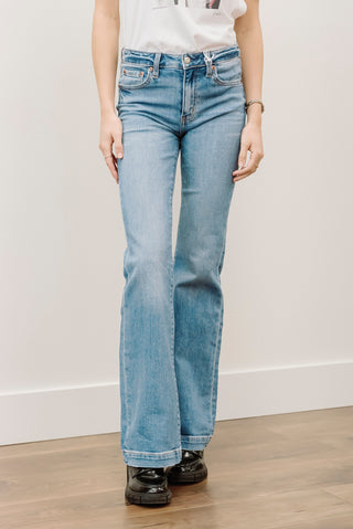 DAZE Heartbreaker Mid Rise Flare Jeans