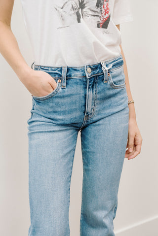 DAZE Heartbreaker Mid Rise Flare Jeans