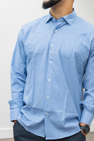 MIZUMI Navy Button Up