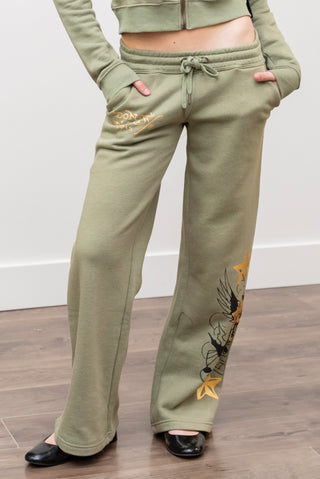 ED HARDY Cobra Flame Sweatpants