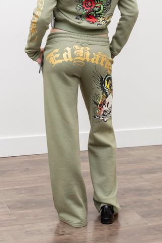 ED HARDY Cobra Flame Sweatpants