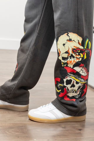 ED HARDY Skulls Baggy Sweatpants
