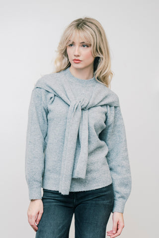 SOFIE THE LABEL Sweater w/ Shoulder Tie