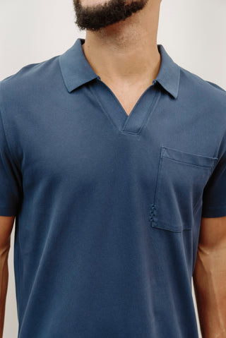 Scotch & Soda Garment-Dyed Pique Relaxed Polo
