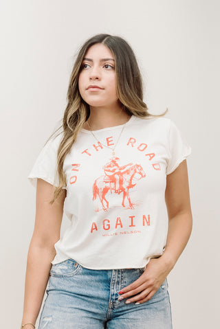 People of Leisure Willie Nelson Graphic Tee