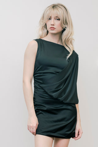ELLIATT Brigid Asymmetrical Mini Dress