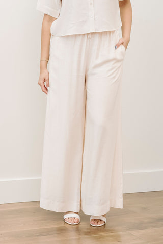 LUCY PARIS Champagne Bea Flowy Pants