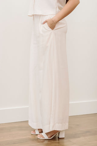 LUCY PARIS Champagne Bea Flowy Pants