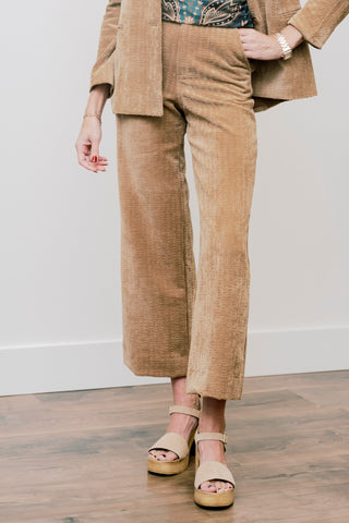 CURRENT AIR Corduroy Cropped Flare Pants