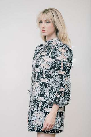 ELLIATT Jolie Long Sleeve Mini Dress