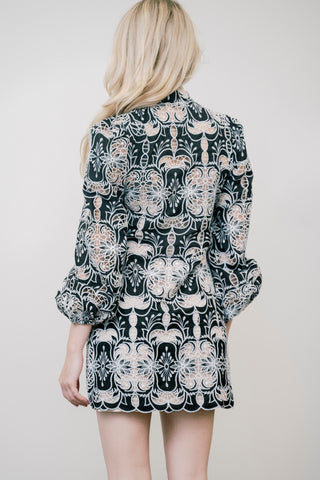 ELLIATT Jolie Long Sleeve Mini Dress