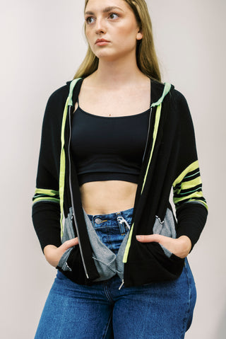 ZAKET & PLOVER Black Star Hoodie