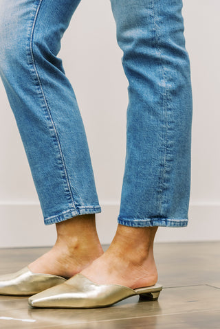 MOTHER Lil Mid Rise Hiker Hover Jeans