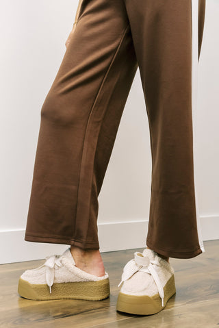 P CILL Side Strip Wide Leg Sweatpants