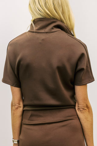 P CILL Modal Quarter Zip Top