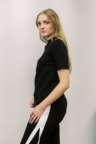 P CILL Modal Merrow Edge Mock Shirt