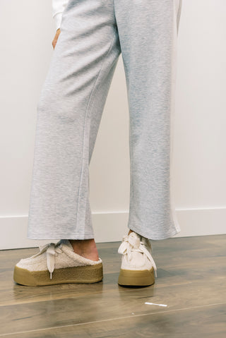 P CILL Side Strip Wide Leg Sweatpants