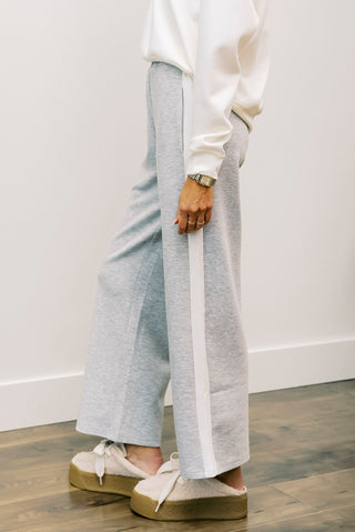 P CILL Side Strip Wide Leg Sweatpants