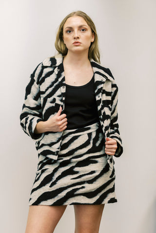 ASTRID Zebra Skirt