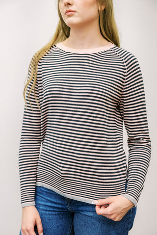 ZAKET & PLOVER Striped Crew Sweater
